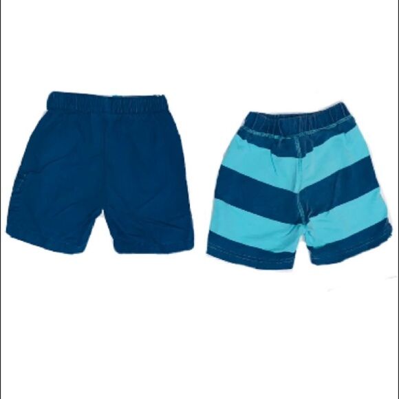 Lot Boys Nautica Shorts Size 12 Months Blue - Picture 2 of 4